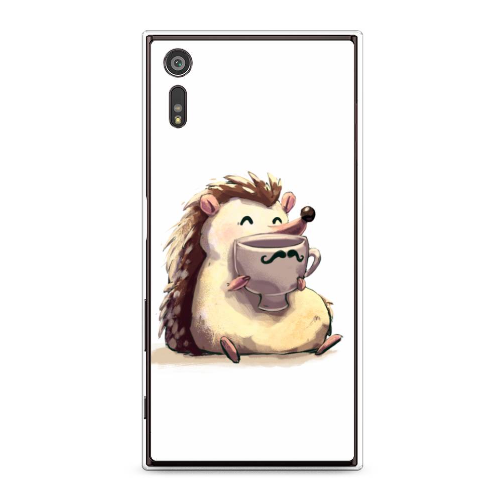 

Чехол Awog на Sony Xperia XZ "Еж кофеман", Разноцветный, 51450-10