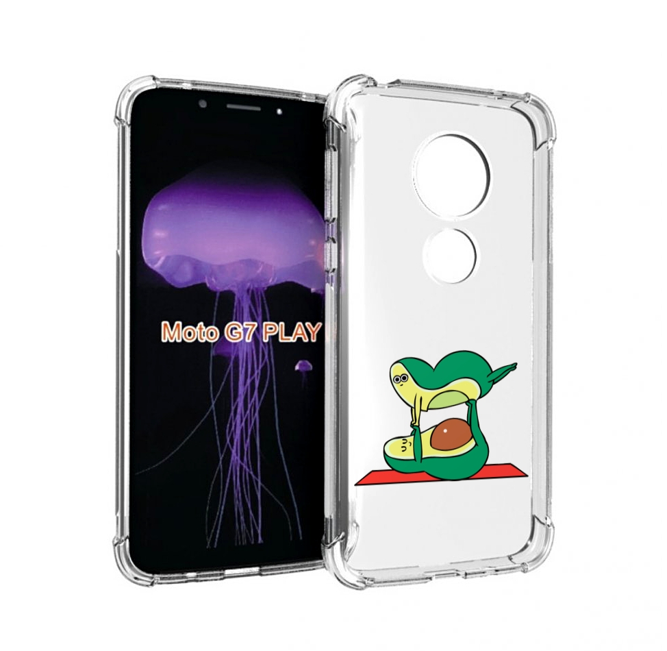 

Чехол MyPads Две-половинки для Motorola Moto G7 Play, Прозрачный, Tocco