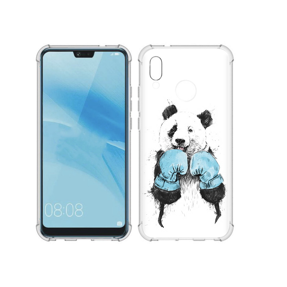 

Чехол MyPads Tocco для Huawei P20 Lite панда боксер (PT130405.51.531), Прозрачный, Tocco