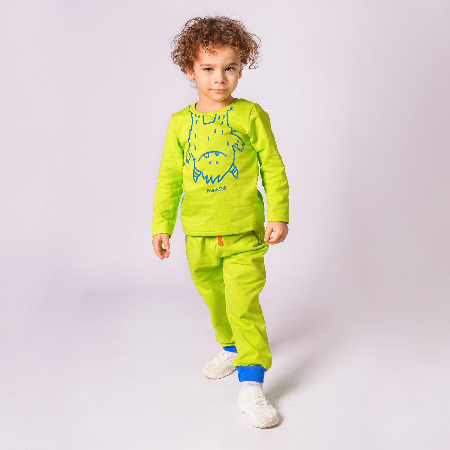 

Джемпер детский КотМарКот 421162492, зеленый; синий, 86, 421162492