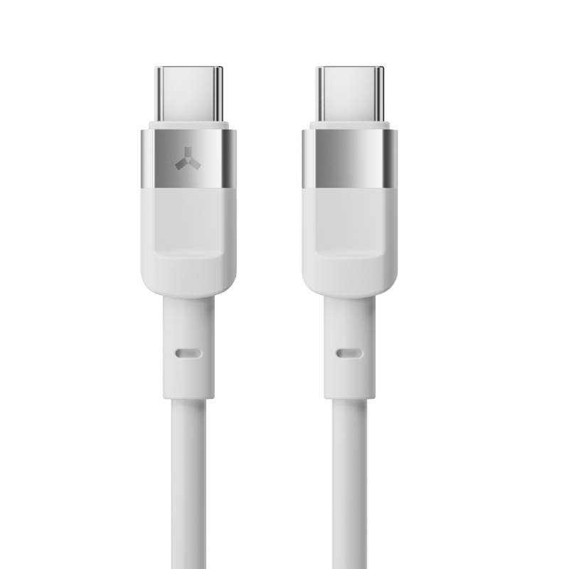 фото Кабель usb type-c -usb type-c accesstyle cc50-t100 1 м белый