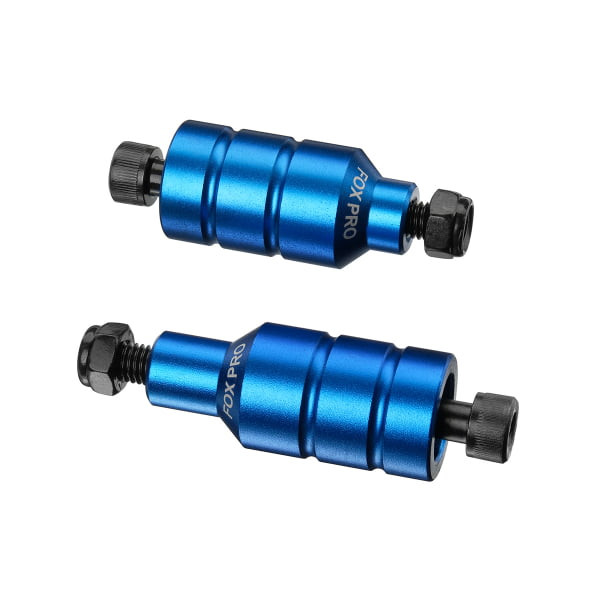 Пеги для трюкового самоката FOX Pro модель B, передняя, задняя, Синие