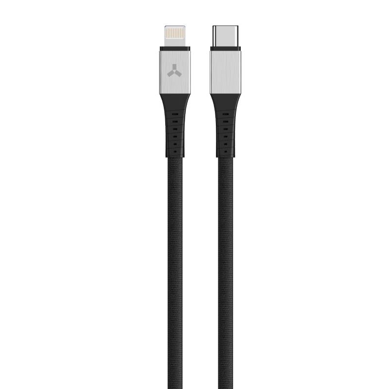 фото Кабель usb type c - lightning accesstyle cl30-f200ss 2 м черный