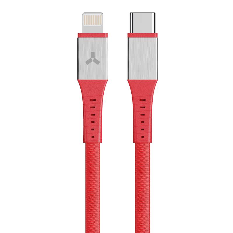 фото Кабель usb type c - lightning accesstyle cl30-f200ss 2 м красный