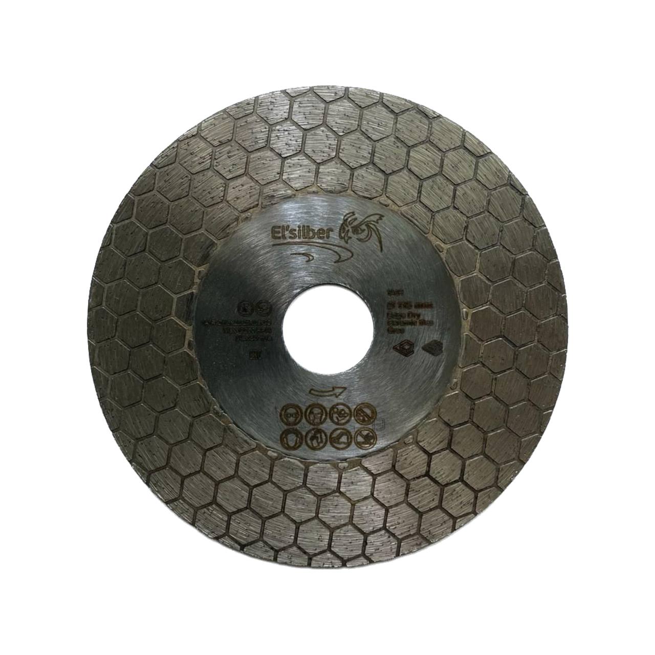 Диск алмазный отрезной Elsilber 1A1R 115 мм Edge Dry универсальный сегментный алмазный диск edge by patriot