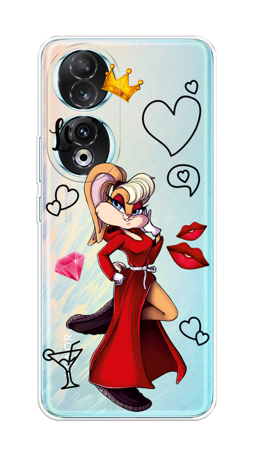 

Чехол на Honor 90 "Rich Lola Bunny", Красный;бежевый;оранжевый, 6121450-1