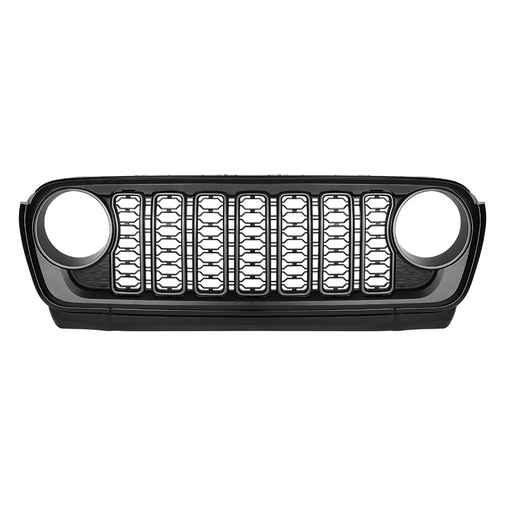 Решетка радиатора Jeep Wrangler JL Gladiator JT, рестайлинг 2024