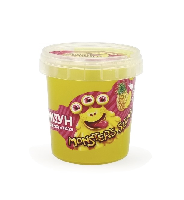 

Слайм Kiki Monster's Slime. Ананас, цвет: желтый