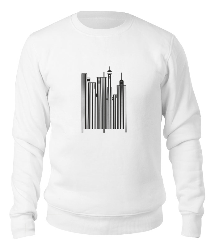 

Свитшот Printio Сити-код белый 2XL, Сити-код