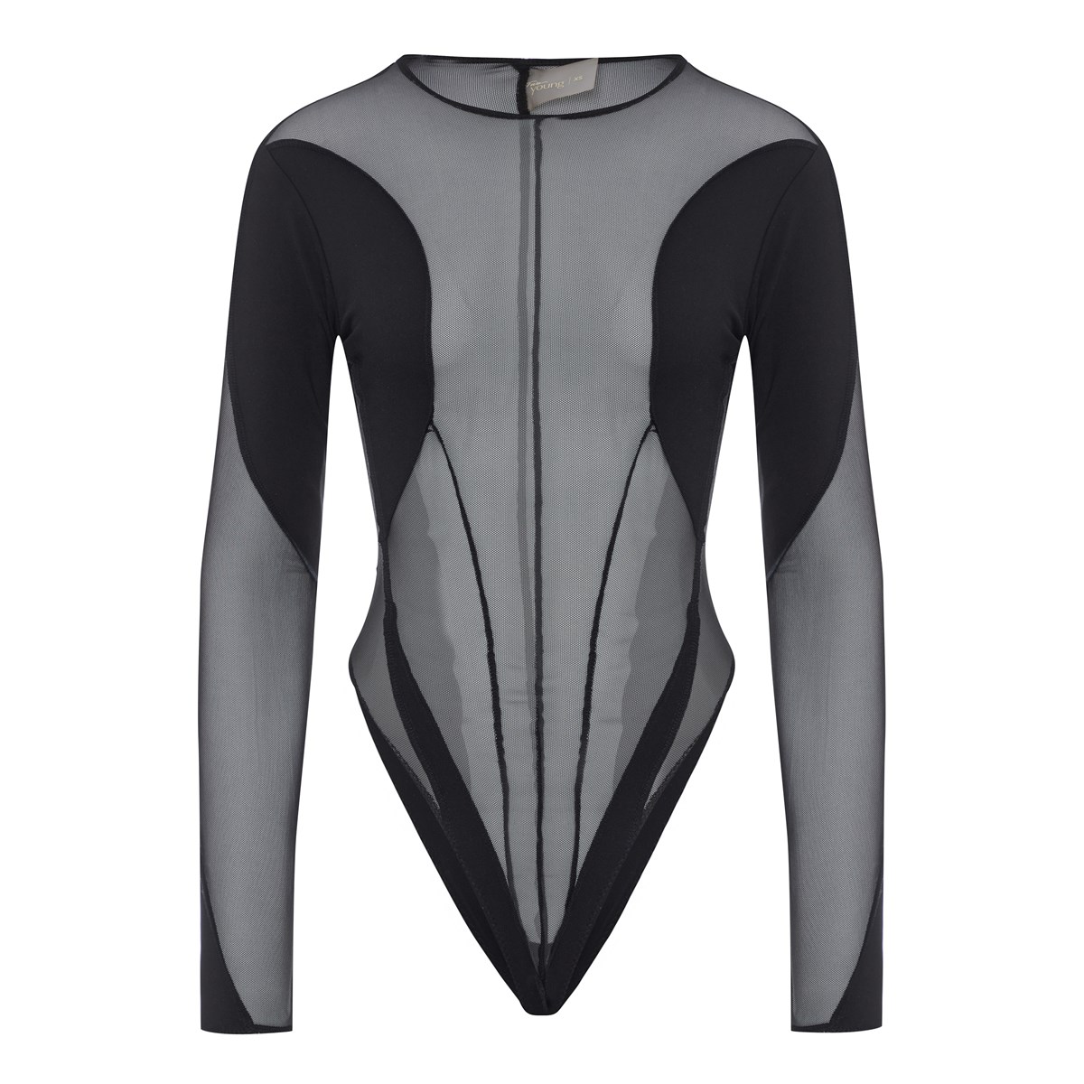 

Боди женское Lckn 31498 черное XS, Черный, 31498