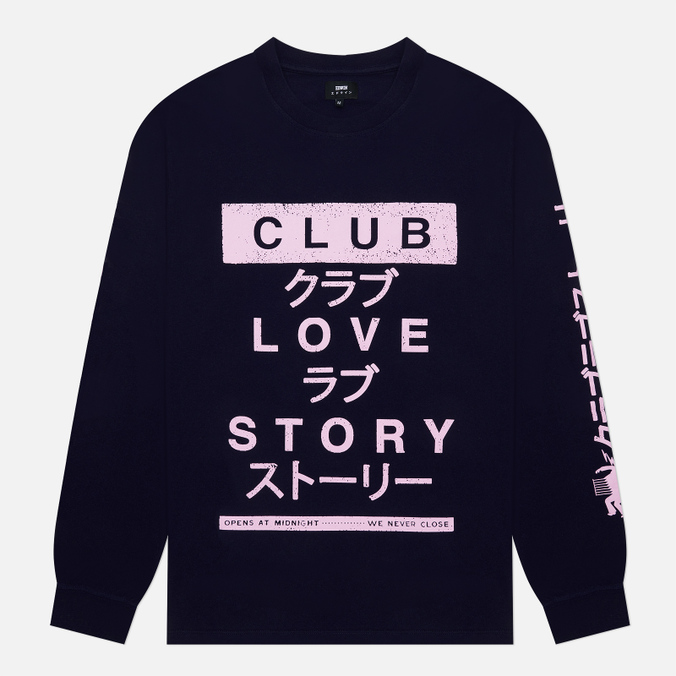 

Мужской лонгслив Edwin Club Love Story синий, Размер S, Club Love Story