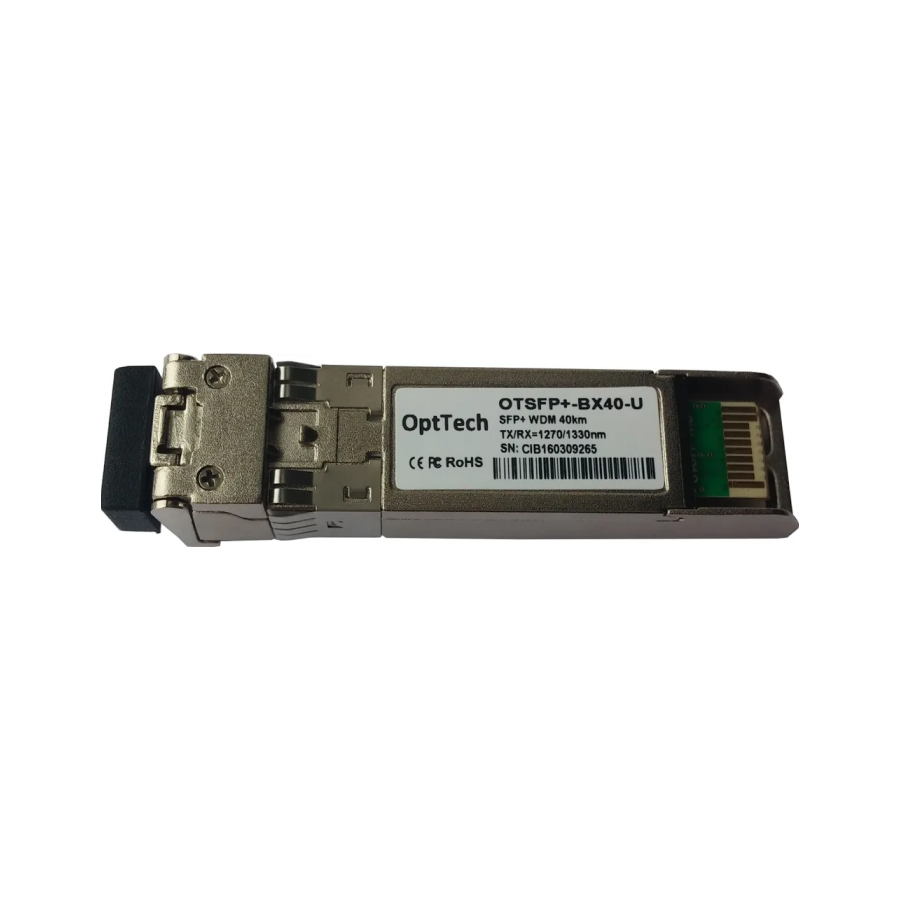 

Трансивер OptTech OTSFP+-BX40-U, Серебристый, OTSFP+-BX40-U