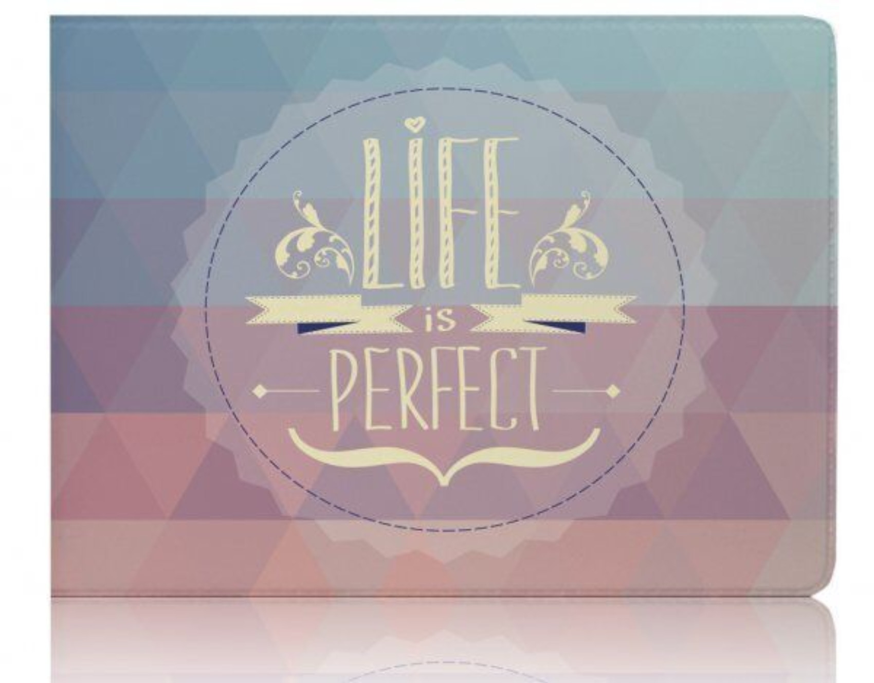 

Обложка для студенческого MUSLI LIFE IS PERFECT, Голубой, 15098