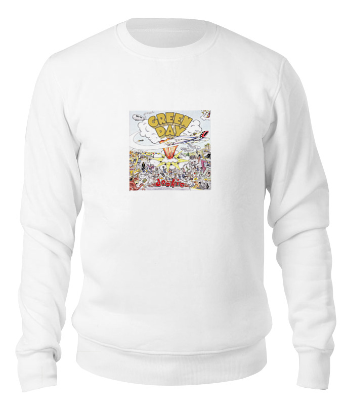 

Свитшот Printio Green day dookie белый 2XL, Green day dookie
