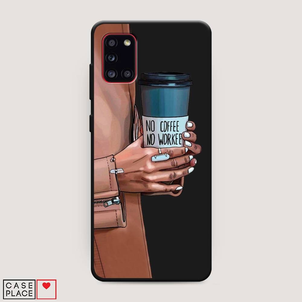 

Чехол Awog на Samsung Galaxy A31 / Самсунг A31 "No coffee", Разноцветный, 2100352-1