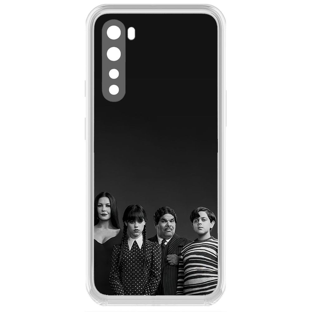 

Чехол-накладка Krutoff Clear Case Уэнсдей Аддамс - Семейка Аддамс для OnePlus Nord