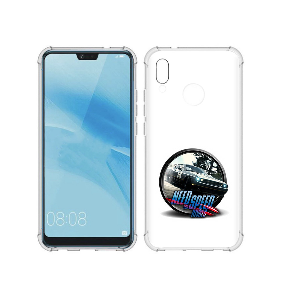 

Чехол MyPads Tocco для Huawei P20 Lite Гонки (PT130405.51.54), Прозрачный, Tocco