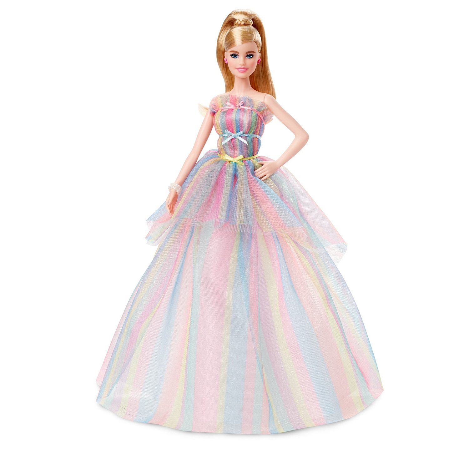 фото Кукла коллекционная barbie пожелания ко дню рождения mattel