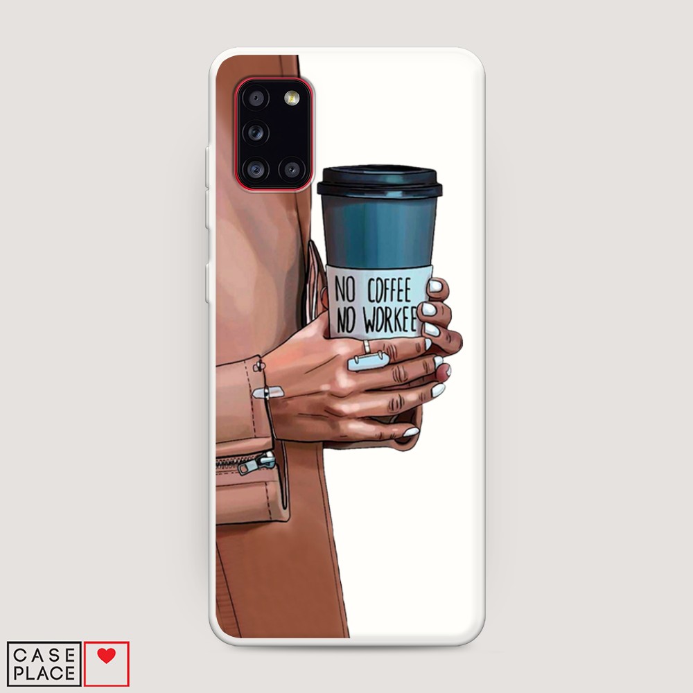 

Чехол Awog на Samsung Galaxy A31 / Самсунг A31 "No coffee", Разноцветный, 2100357-1