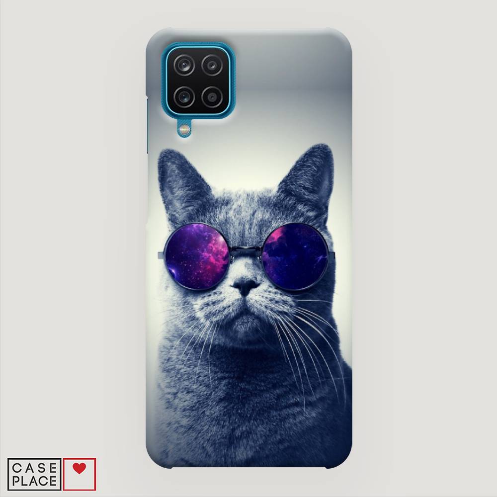 

Пластиковый чехол "Космический кот" на Samsung Galaxy M12, 2102620-1