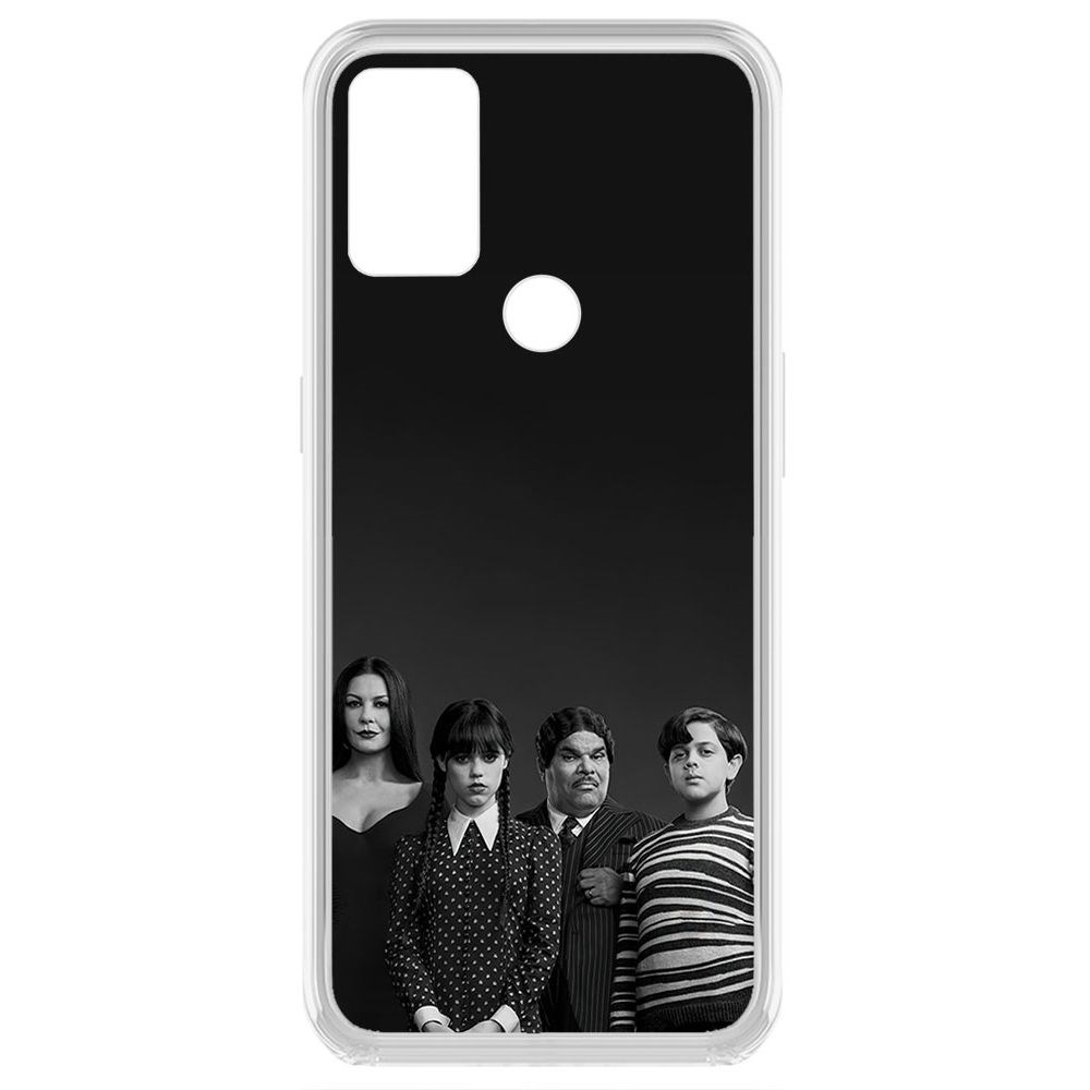 

Чехол-накладка Krutoff Clear Case Уэнсдей Аддамс - Семейка Аддамс для OnePlus Nord N10 5G