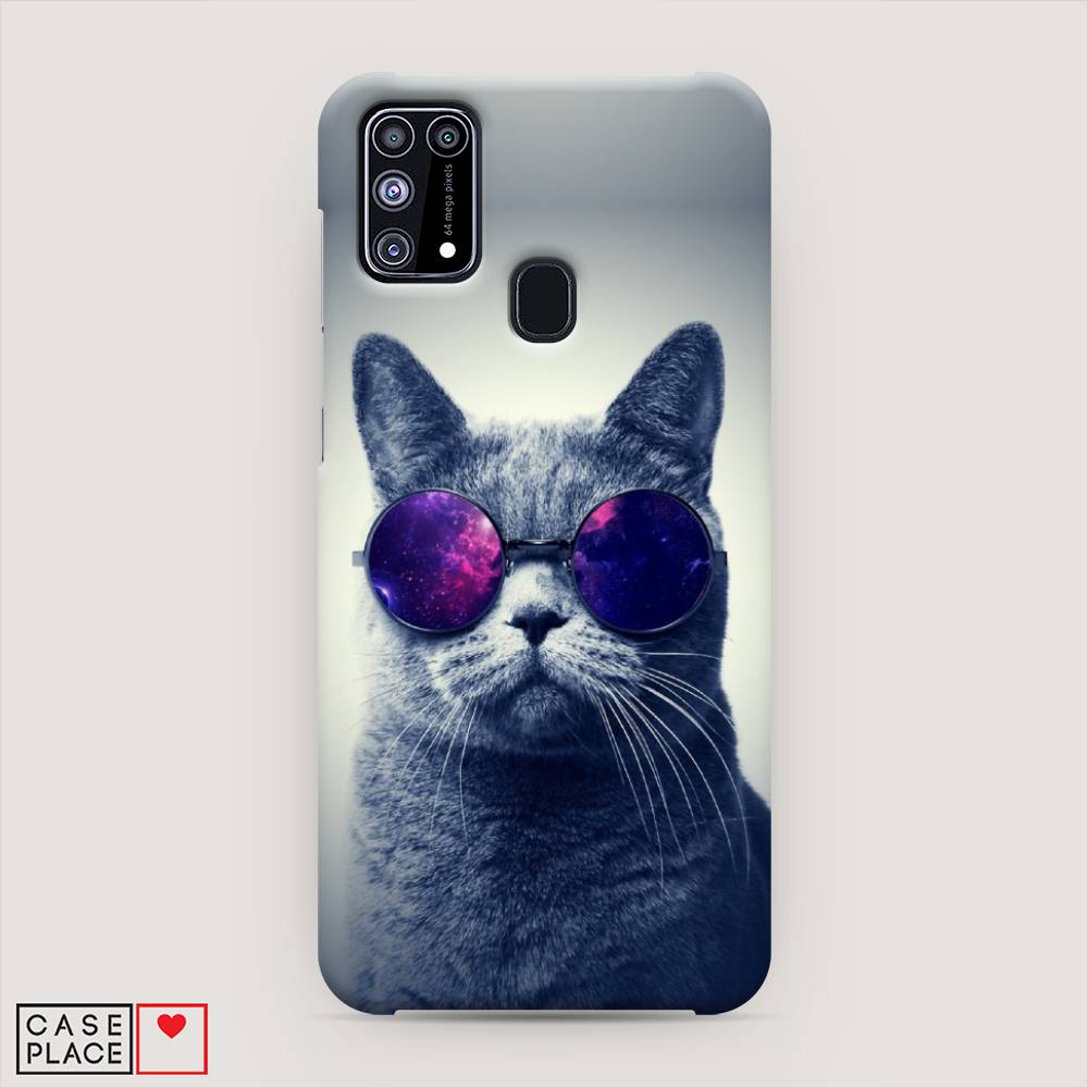

Пластиковый чехол "Космический кот" на Samsung Galaxy M31, 2100720-1