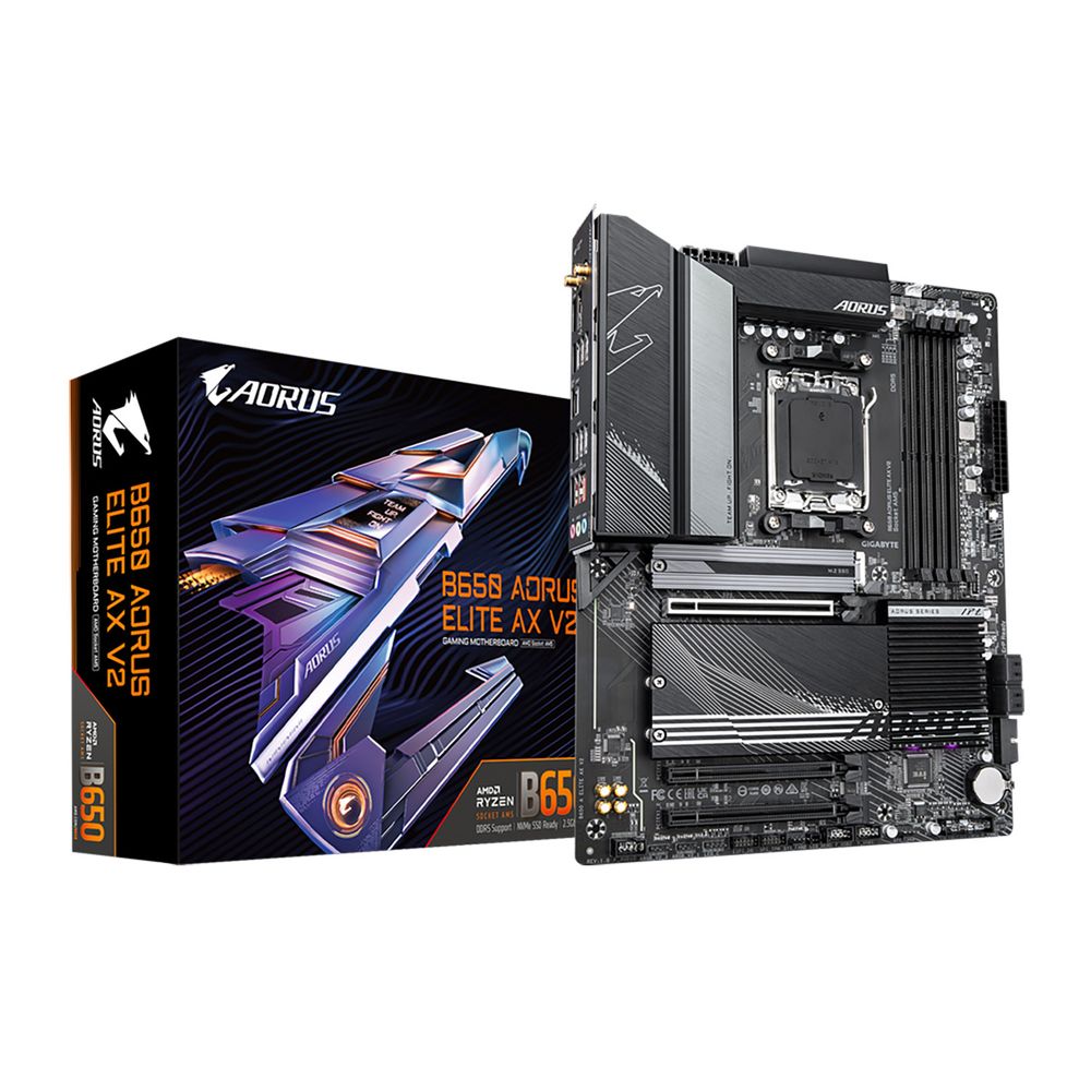 

Материнская плата GIGABYTE B650 AORUS ELITE AX V2, B650 AORUS ELITE AX V2