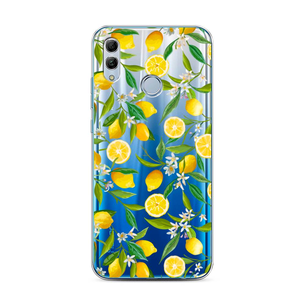 фото Чехол awog "сочные лимоны" для honor 10 lite