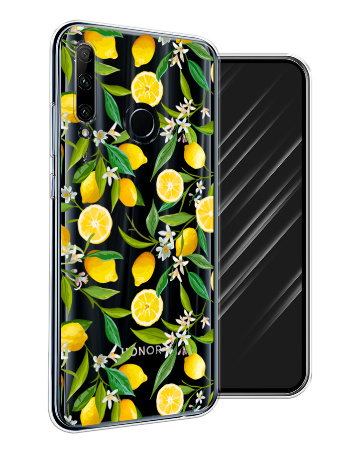 

Чехол Awog на Honor 20 Lite 2019 "Сочные лимоны", Желтый;белый;зеленый, 68950-10