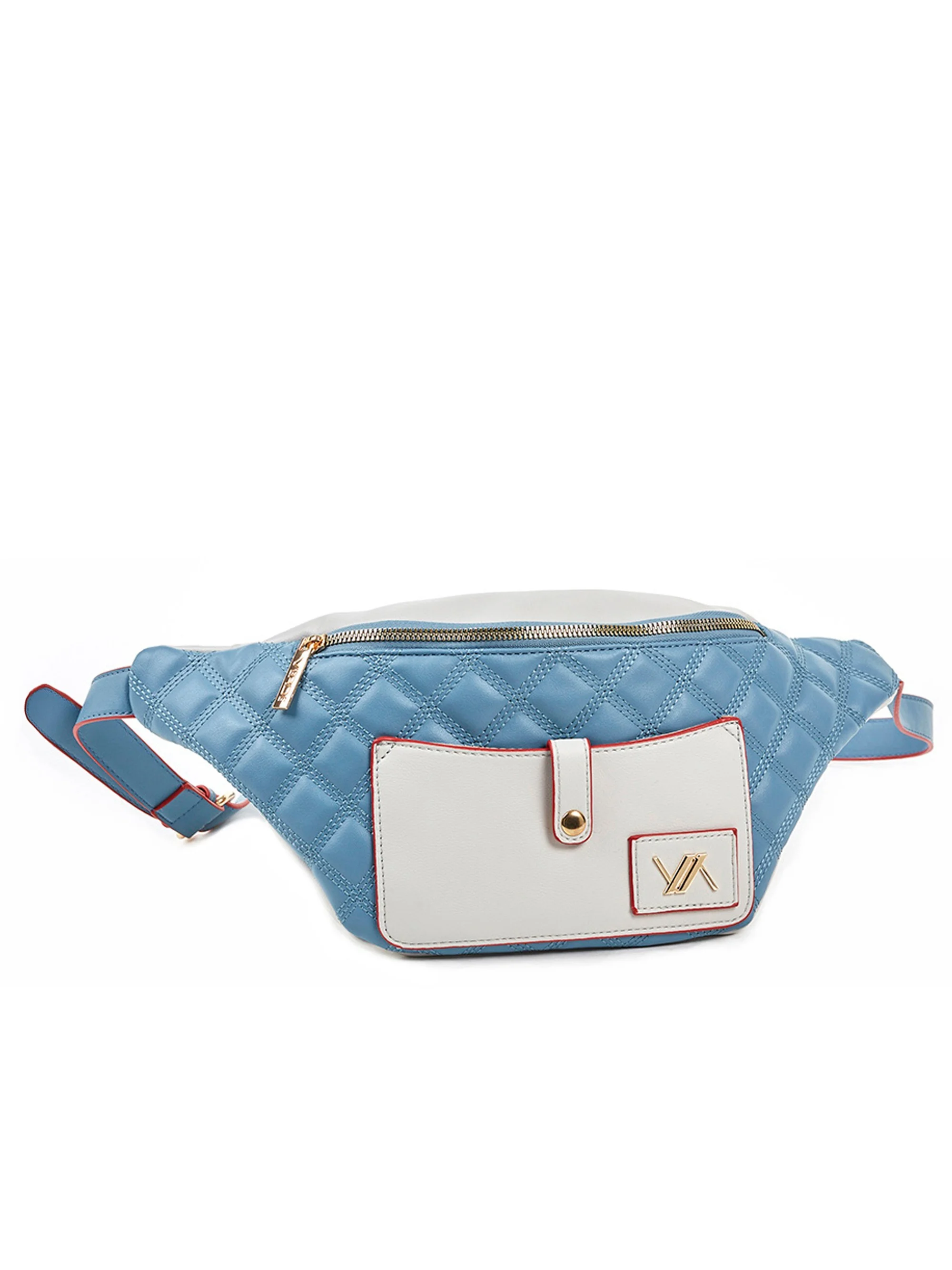 Поясная сумка женская VERDE 6315ve-16, blue/grey
