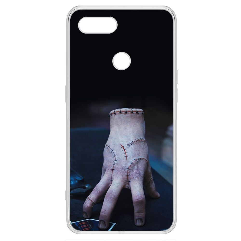 

Чехол-накладка Krutoff Clear Case Уэнсдей Аддамс - Вещь для Oppo A12, Прозрачный
