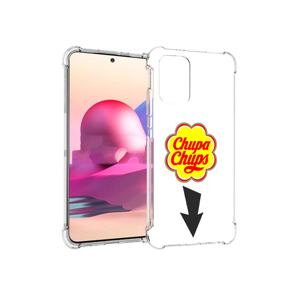 

Чехол MyPads Tocco для Xiaomi Redmi Note 10S чупа чупс (PT158704.257.694), Прозрачный, Tocco