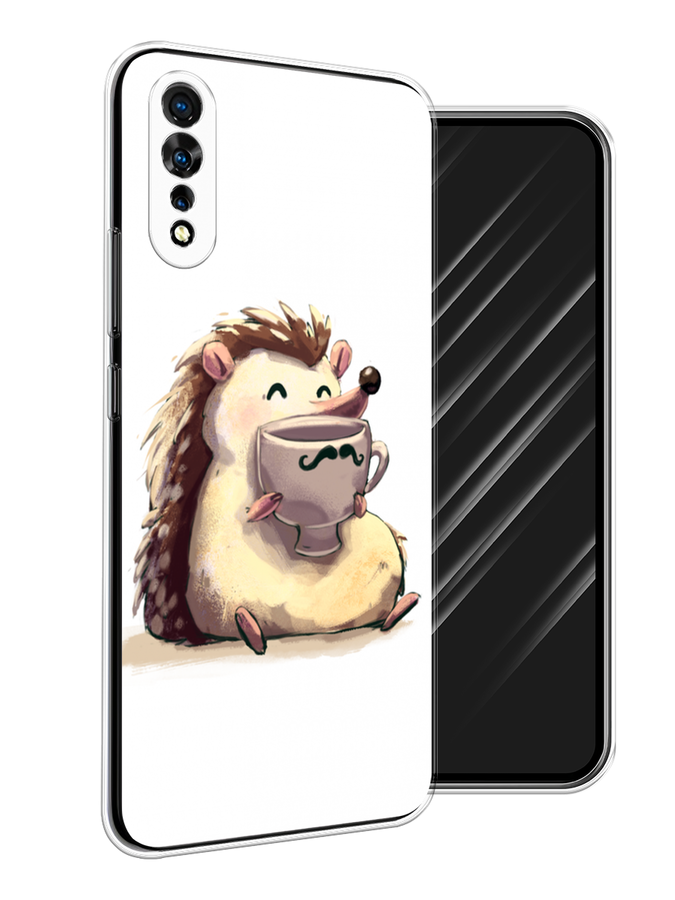 

Чехол Awog на Vivo iQOO Neo/V17 Neo "Еж кофеман", Разноцветный, 261250-10