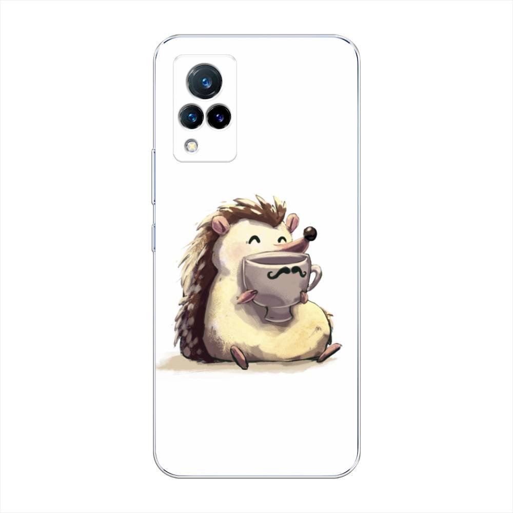 

Чехол Awog на Vivo V21 "Еж кофеман", Разноцветный, 264350-10