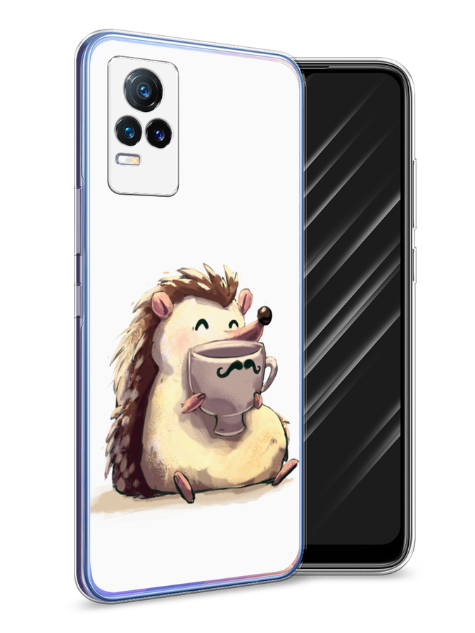 

Чехол Awog на Vivo V21e 4G "Еж кофеман", Разноцветный, 264550-10