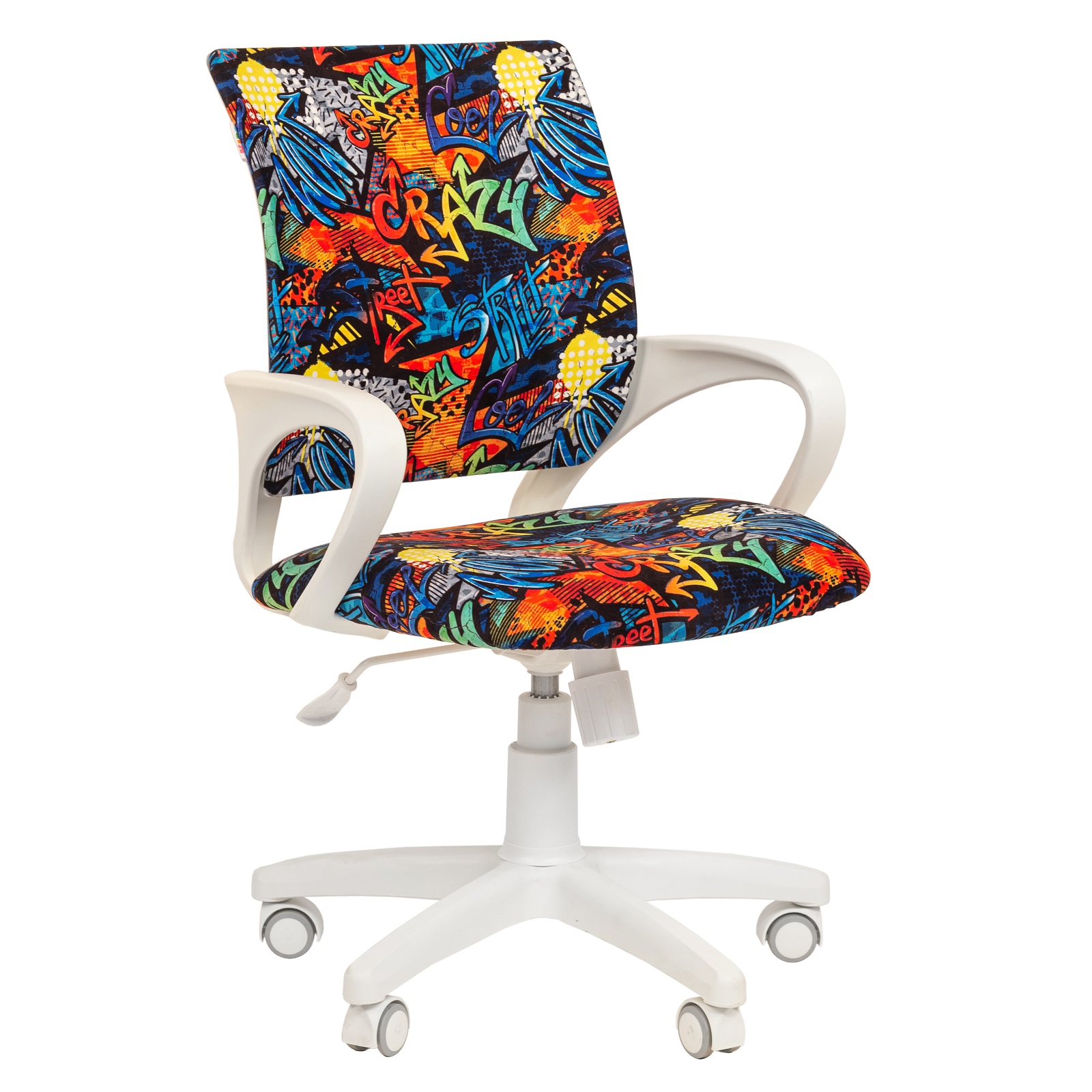 

Компьютерное кресло Chairman Kids 103 white ткань Crazy