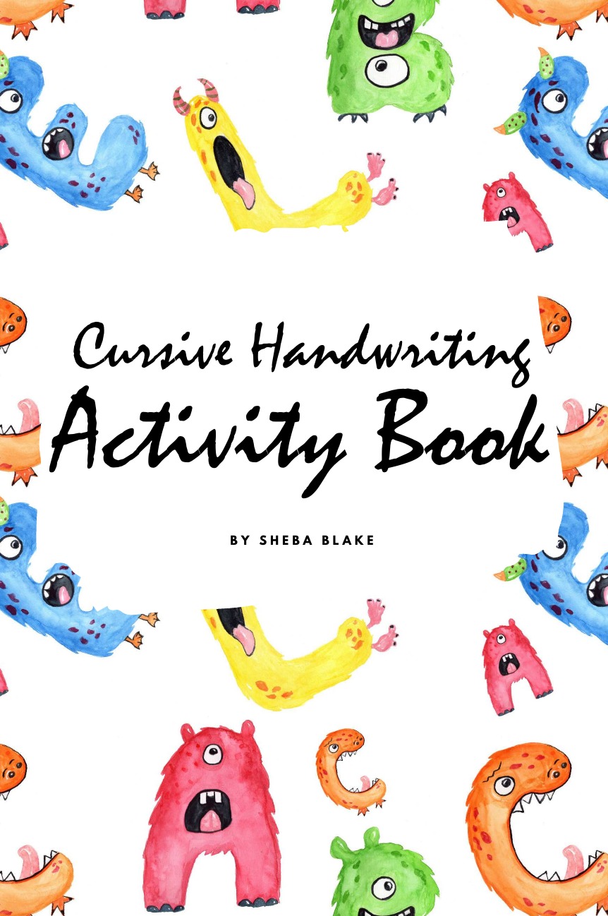 

Cursive Handwriting Activity Book for Children (6x9 Workbook / Activity Book)