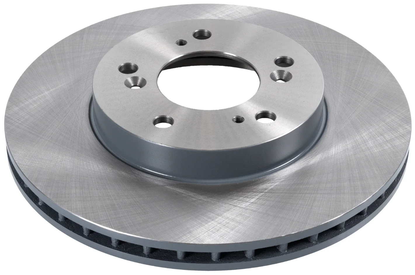 

Диск тормозной передний ПРАВЫЙ (перфорация и насечки с окраш. ступич. частью)