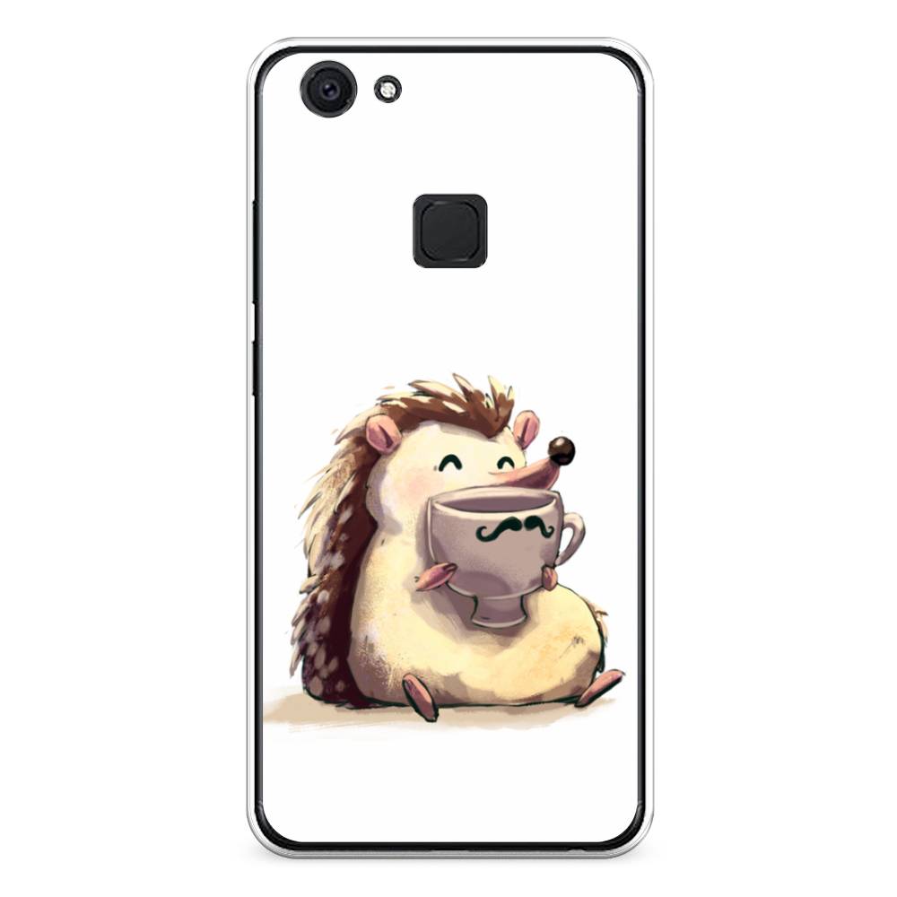 

Чехол Awog на Vivo V7 "Еж кофеман", Разноцветный, 260450-10