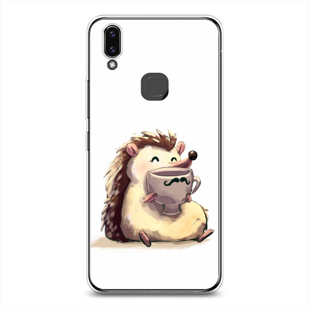 

Чехол Awog на Vivo V9/Y85 "Еж кофеман", Разноцветный, 260150-10
