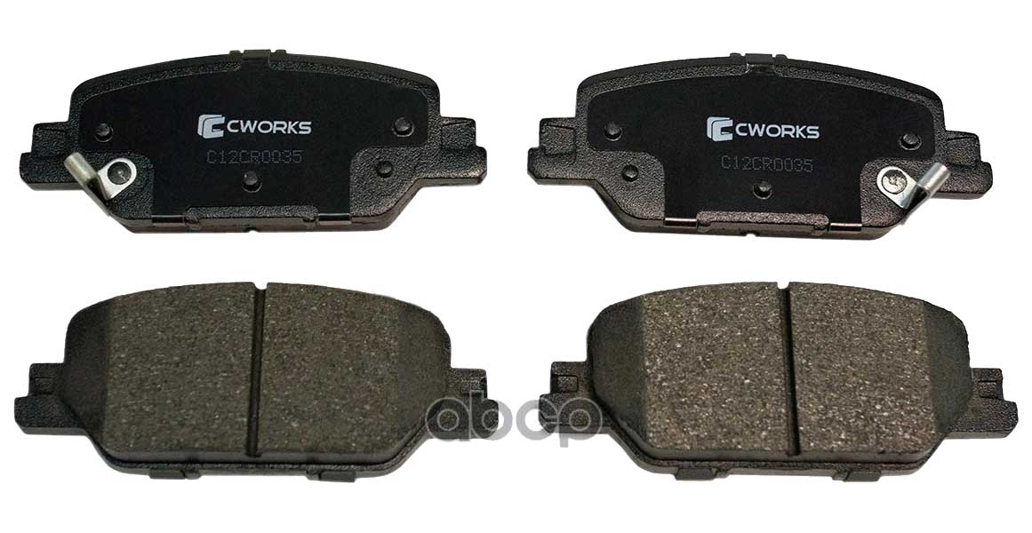 

Тормозные колодки CWORKS задние Low Metallic 43022THAH00, C12CR0035