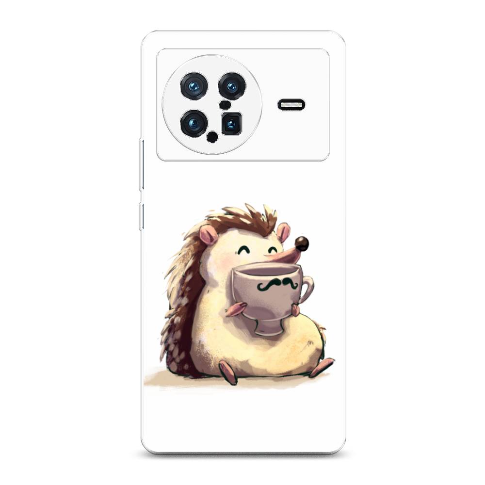 

Чехол Awog на Vivo X Note "Еж кофеман", Разноцветный, 266950-10