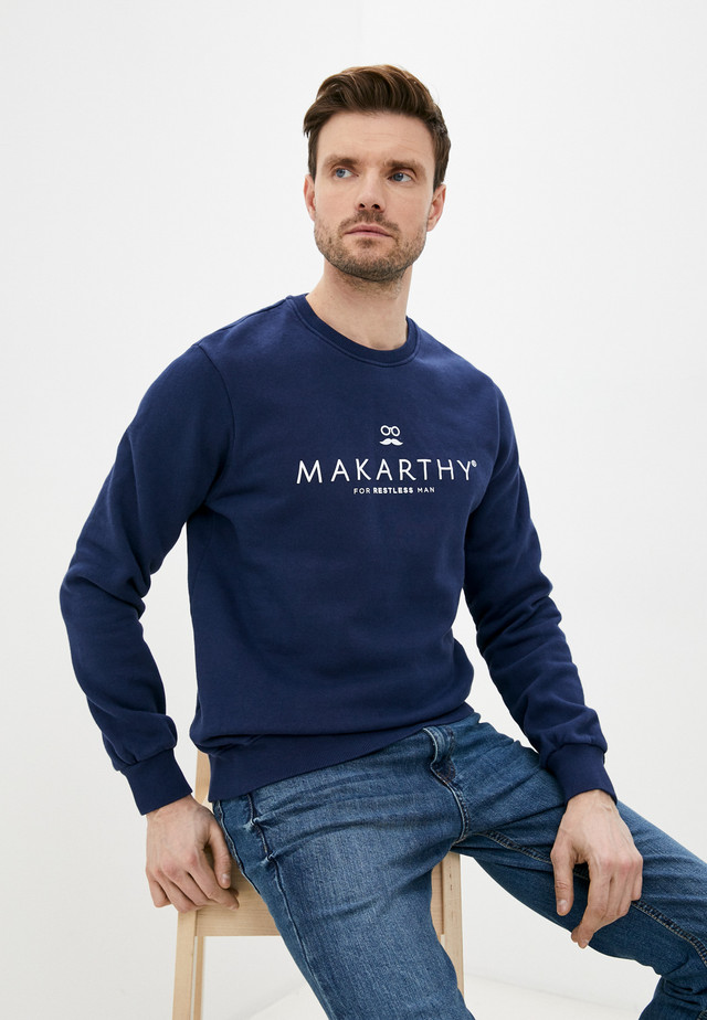 

Свитшот мужской MAKARTHY 2205910 синий S, 2205910