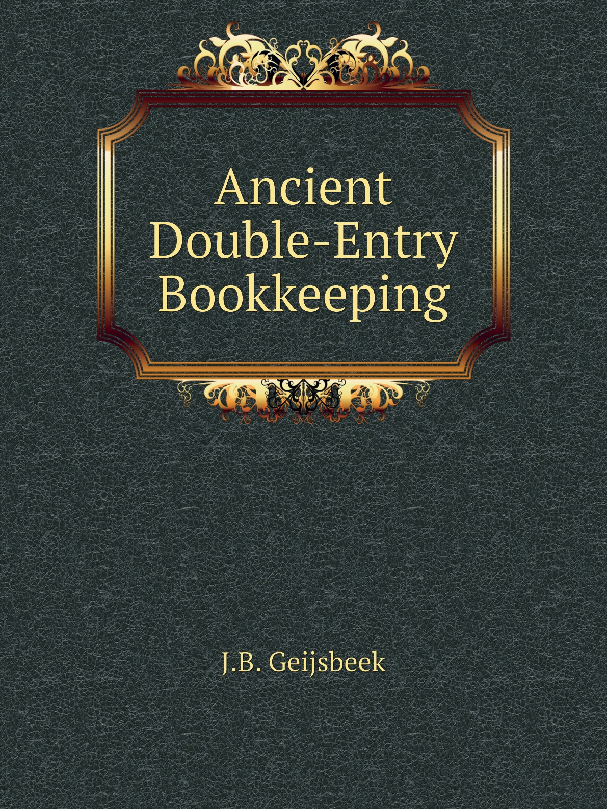 

Ancient Double-Entry Bookkeeping