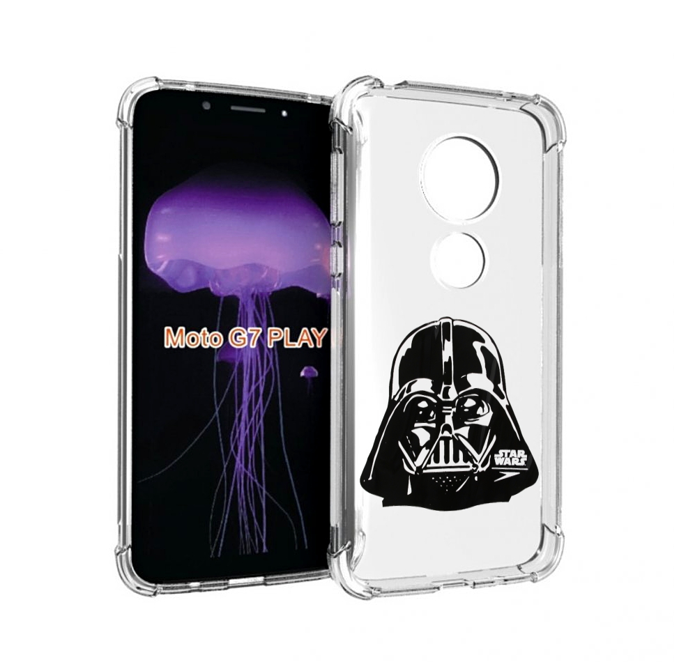 

Чехол MyPads Звездные-войны для Motorola Moto G7 Play, Прозрачный, Tocco