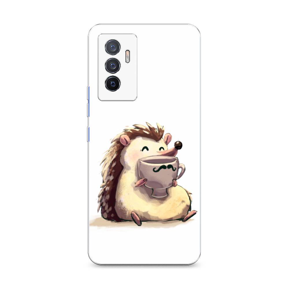 

Чехол Awog на Vivo V23e/Y75 4G "Еж кофеман", Разноцветный, 267050-10