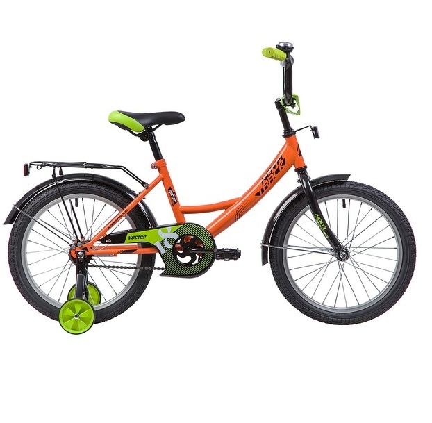 фото Велосипед novatrack "vector" (цвет: оранжевый, 18")