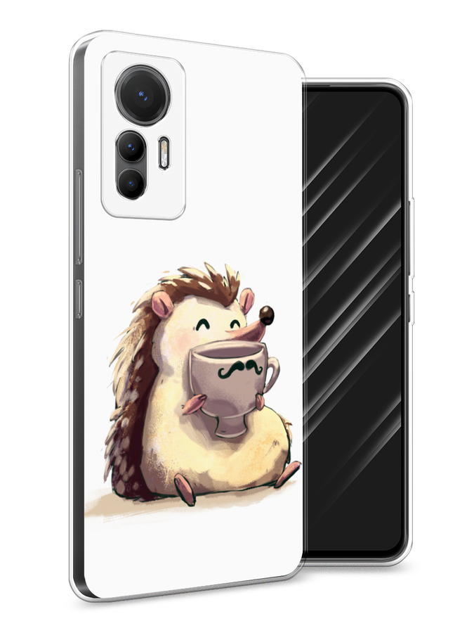 

Чехол Awog на Xiaomi 12 Lite "Еж кофеман", Разноцветный, 315050-10