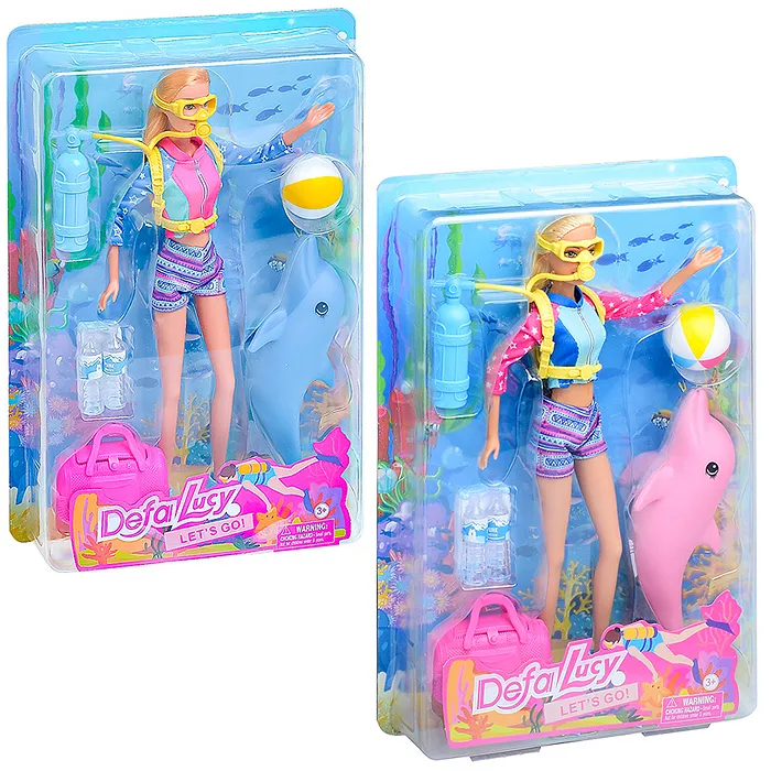 

Кукла Defa Lucy с аксессуарами, в коробке 8472, 8472