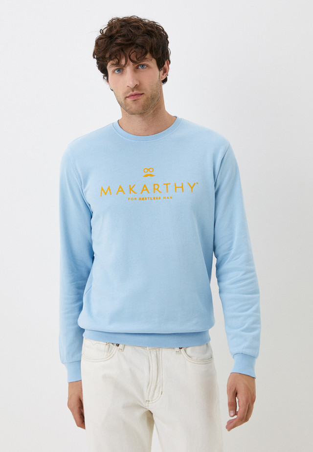 

Свитшот мужской MAKARTHY 2302060000 голубой XXL, 2302060000